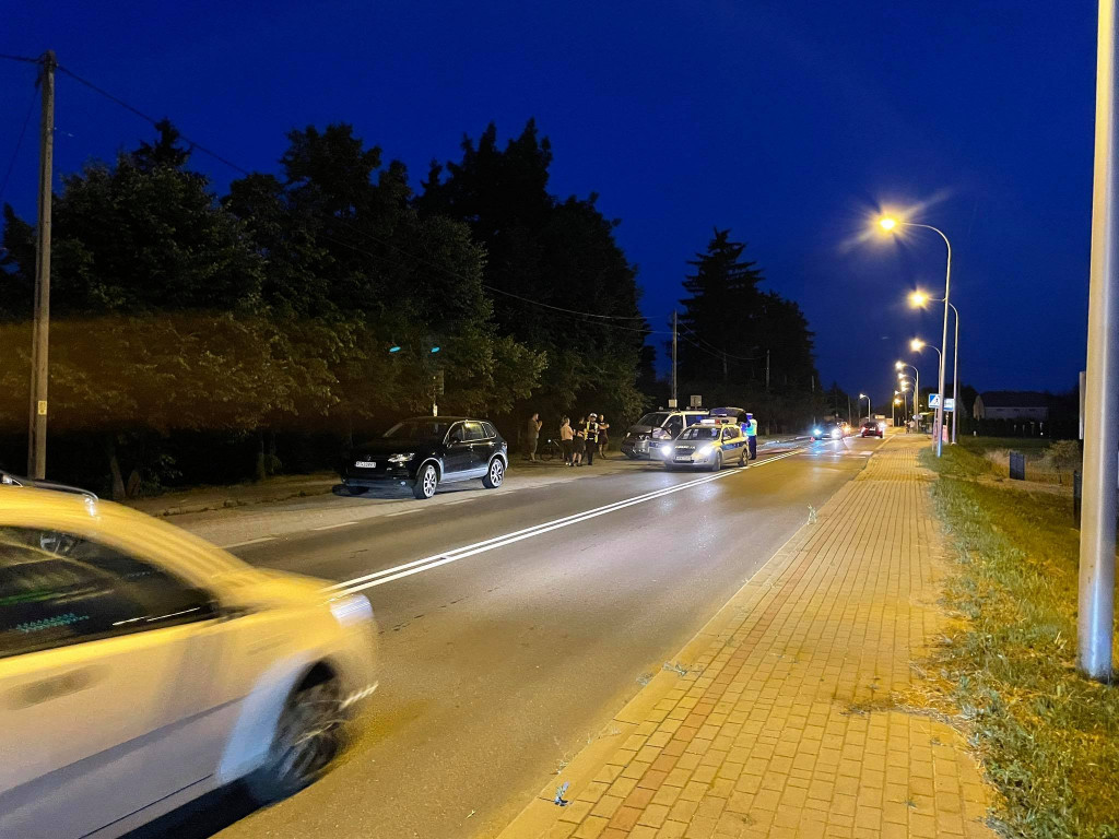 Tarnobrzeg. Kolizja na ul. Warszawskiej. Droga w kierunku Sandomierza zablokowana [zdjęcia]