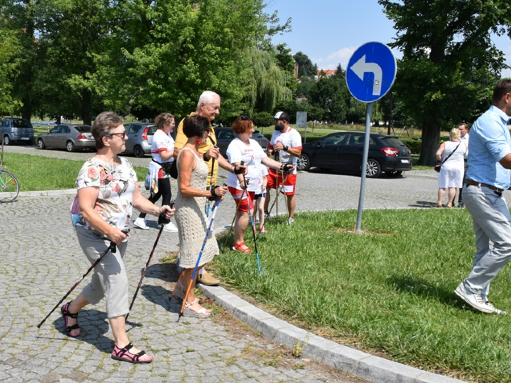 Sandomierz. Badania, porady i nordic walking w miasteczku zdrowia nad Wisłą  [zdjęcia]