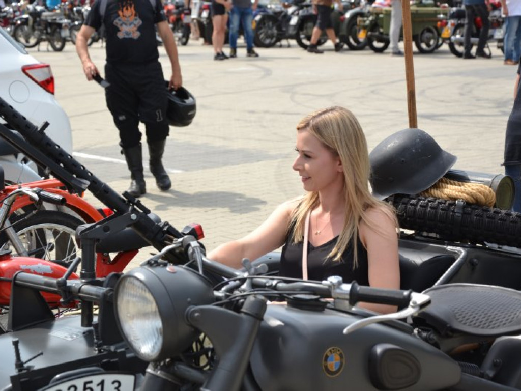 Motocyklowy zlot w Grębowie [zdjęcia]