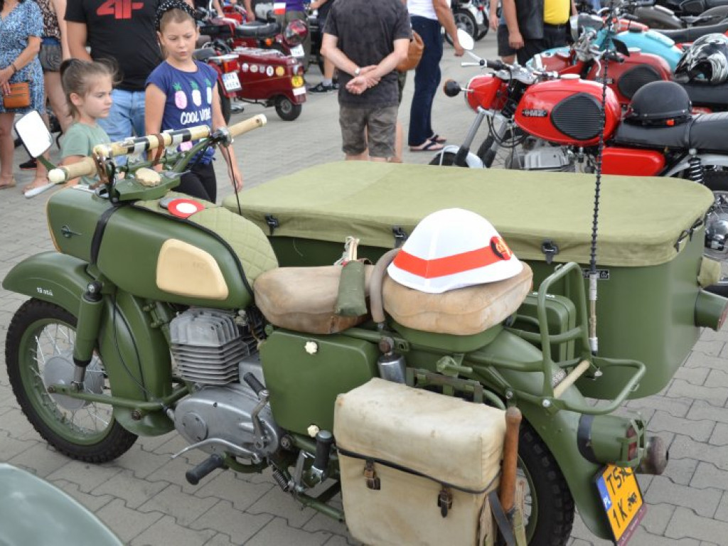 Motocyklowy zlot w Grębowie [zdjęcia]