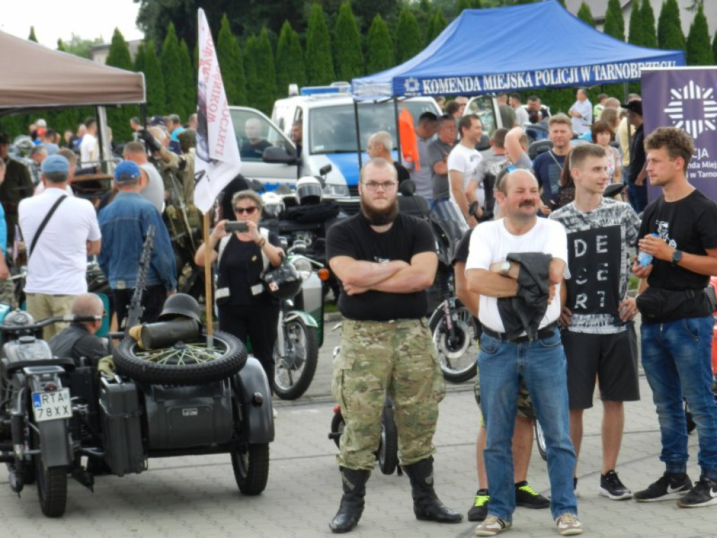 Motocyklowy zlot w Grębowie [zdjęcia]