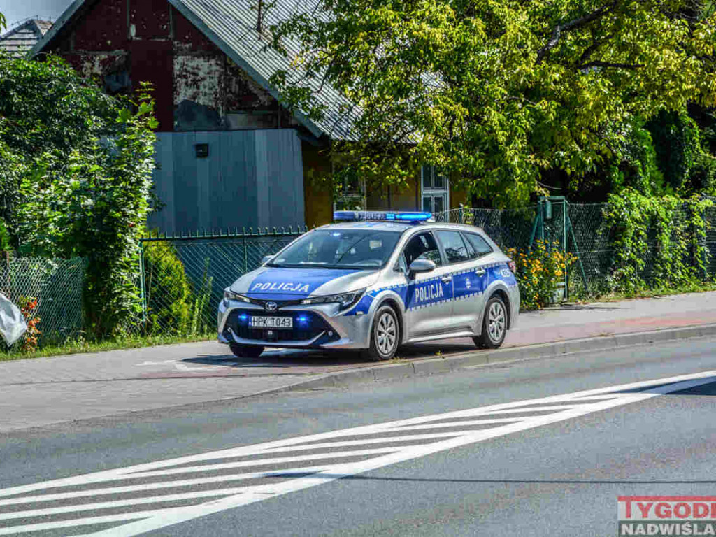 Tarnobrzeg. Wyjeżdżając z posesji potrącił 73-letnią rowerzystkę [zdjęcia]