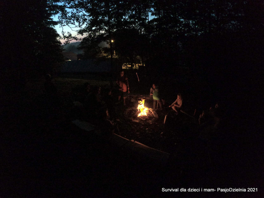 Staszów. Fundacja PasjoDzielnia zorganizowała survivalowy weekend dla dzieci i mam [zdjęcia]