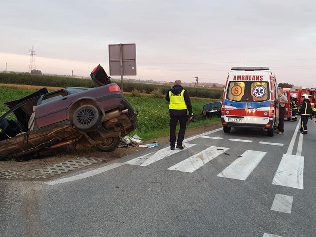 Groźny wypadek na krajowej 
