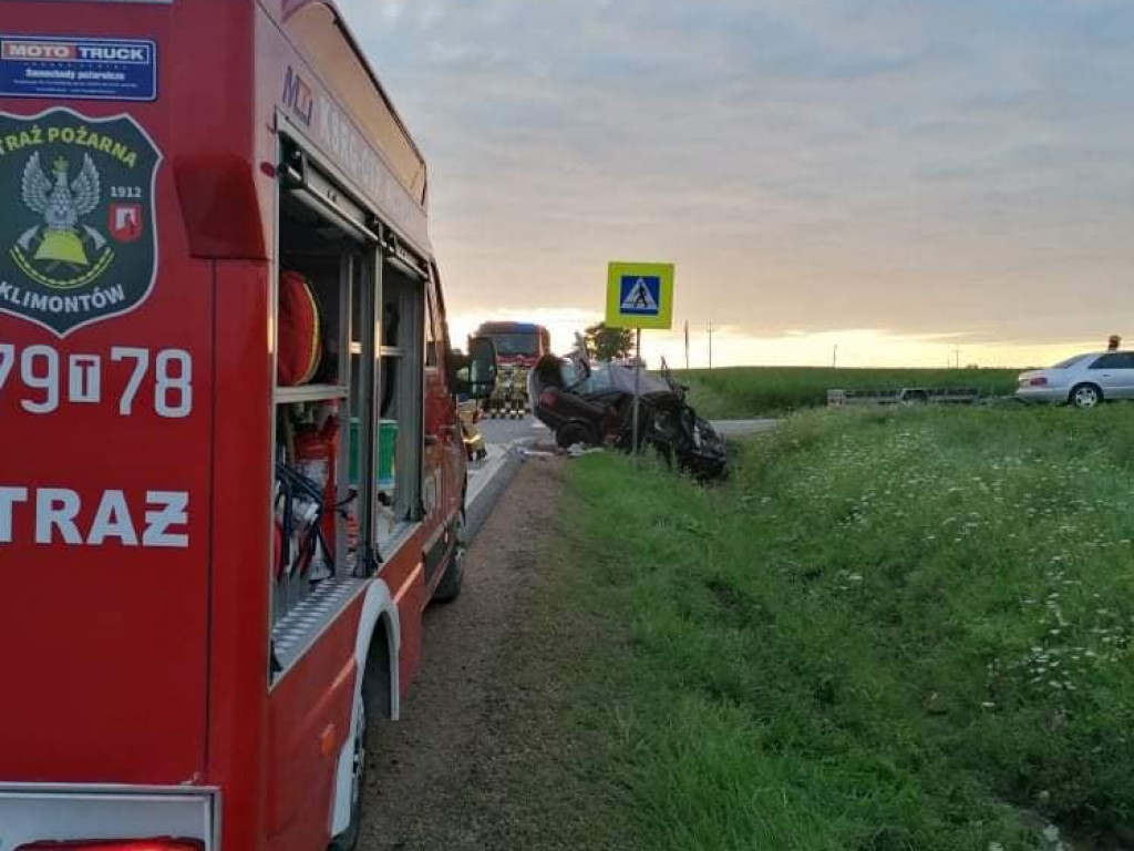 Groźny wypadek na krajowej 