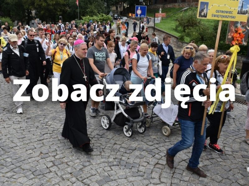 Sandomierz. Pątnicy już na szlaku [zdjęcia]