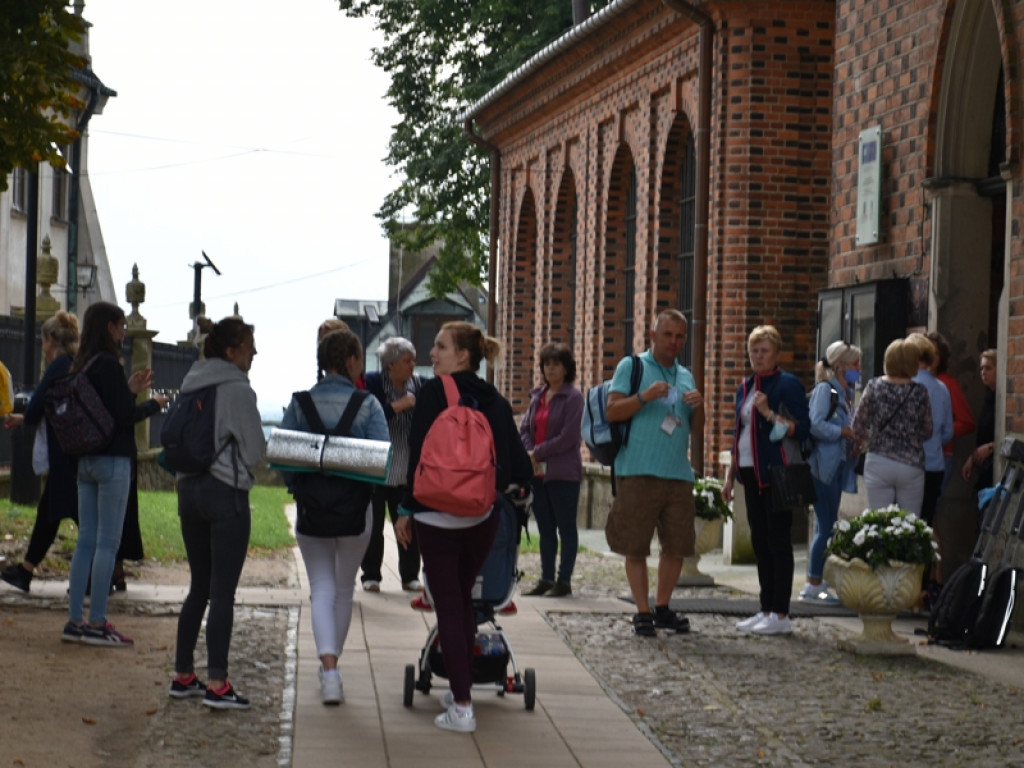 Sandomierz. Pątnicy już na szlaku [zdjęcia]