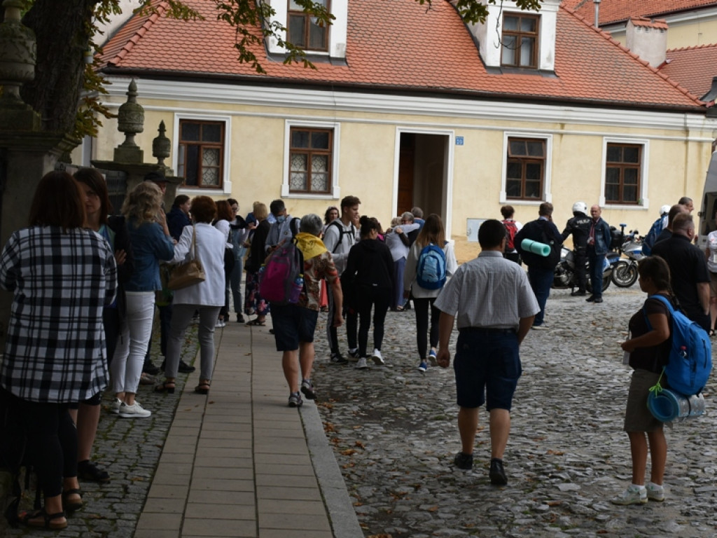 Sandomierz. Pątnicy już na szlaku [zdjęcia]