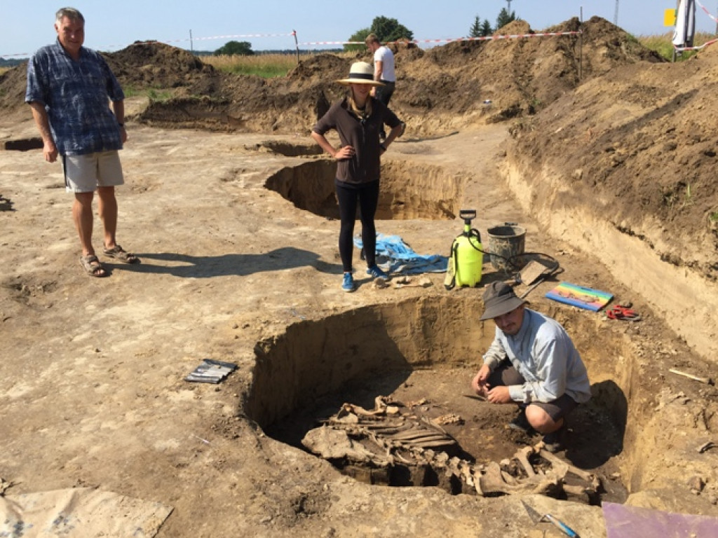 Niezwykłe odkrycie archeologiczne w Wilczycach [zdjęcia]
