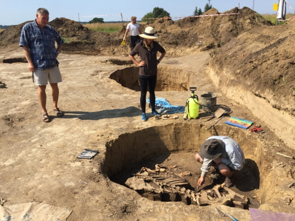 Niezwykłe odkrycie archeologiczne w Wilczycach [zdjęcia]
