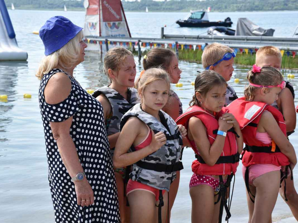 Półkolonie Akcji Katolickiej nad Jeziorem Tarnobrzeskim [zdjęcia]