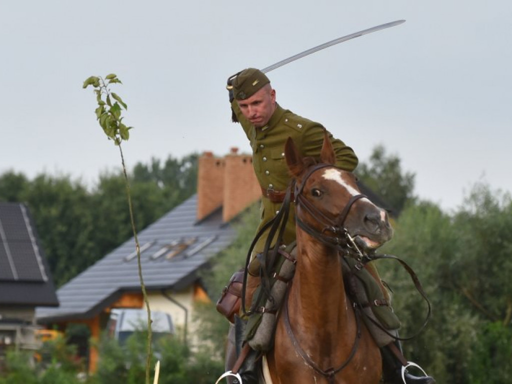 Kawaleryjskie popisy w Baranowie Sandomierskim [zdjęcia]