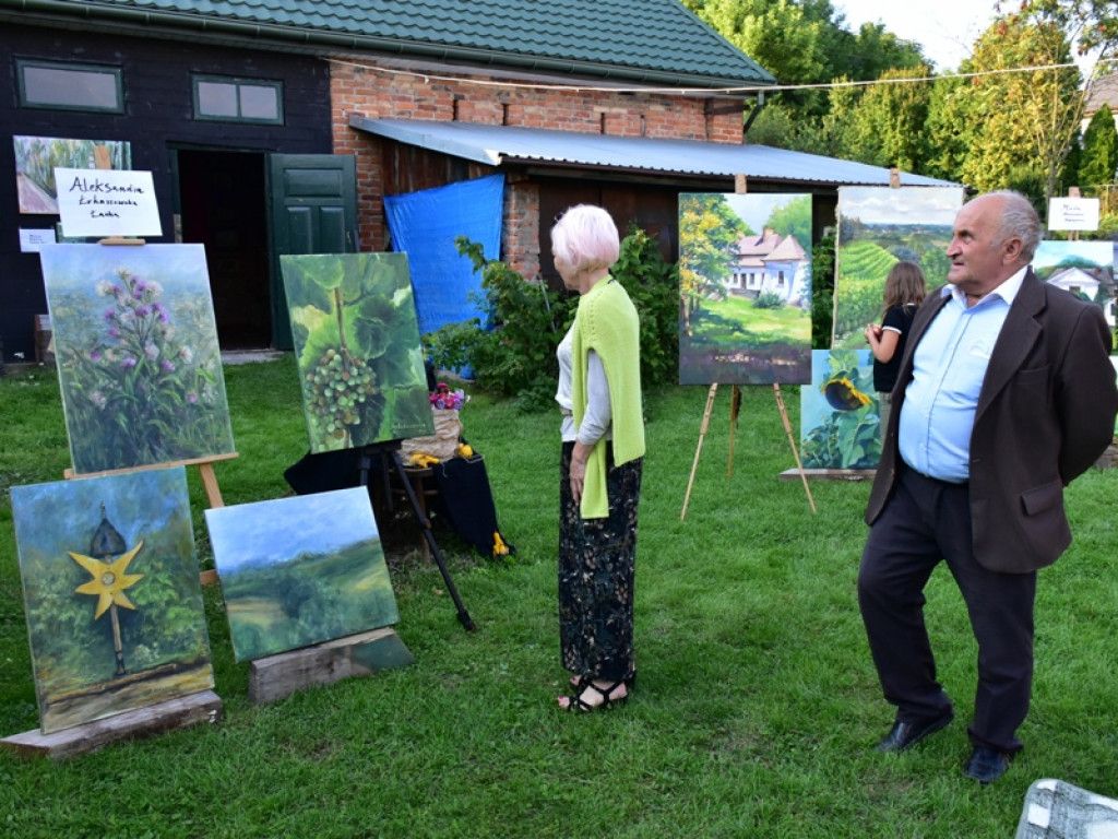 Malowały zabytki i samborzeckie krajobrazy [zdjęcia]