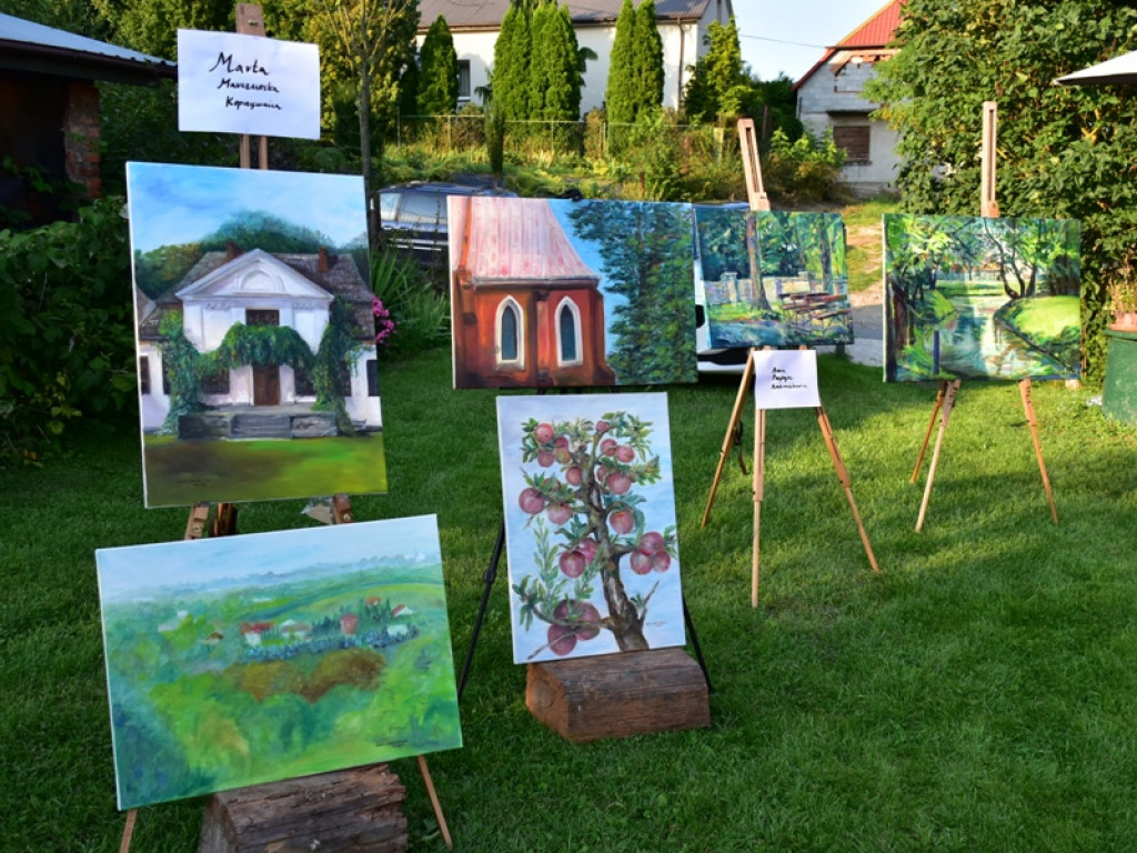 Malowały zabytki i samborzeckie krajobrazy [zdjęcia]