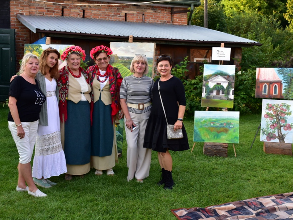Malowały zabytki i samborzeckie krajobrazy [zdjęcia]