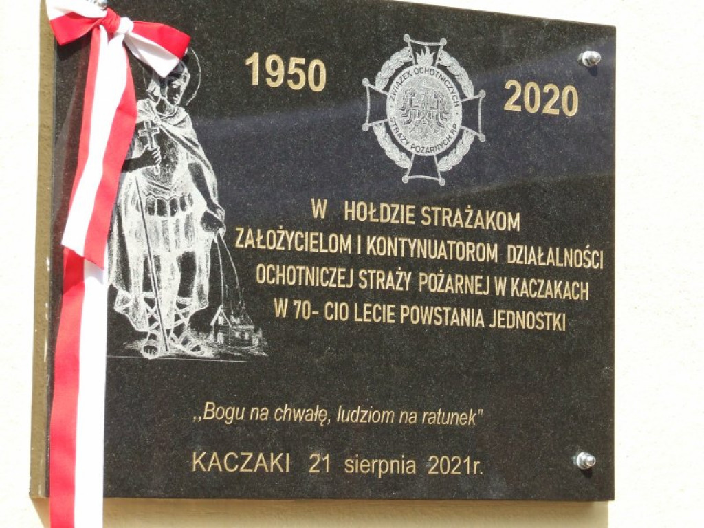 Strażackie święto w Kaczakach [zdjęcia]