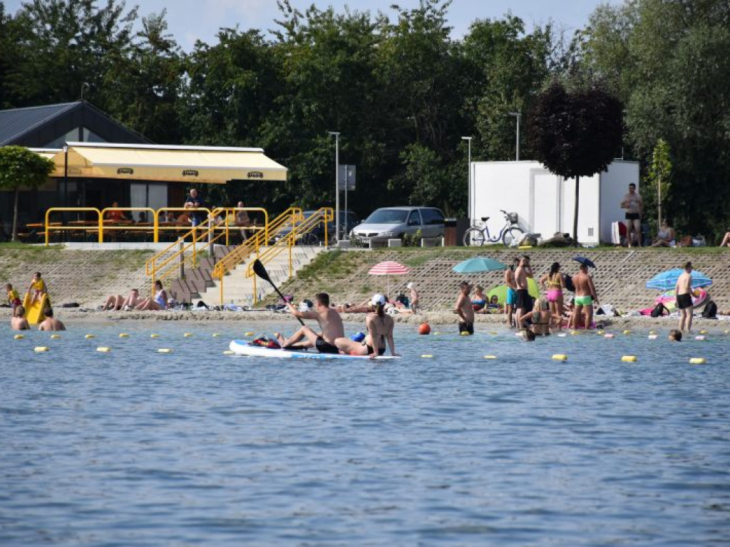 Kolejna upalna niedziela nad Jeziorem Tarnobrzeskim [zdjęcia]