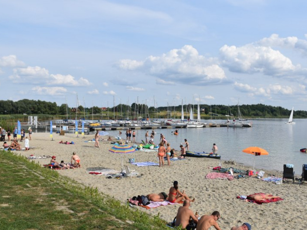 Kolejna upalna niedziela nad Jeziorem Tarnobrzeskim [zdjęcia]