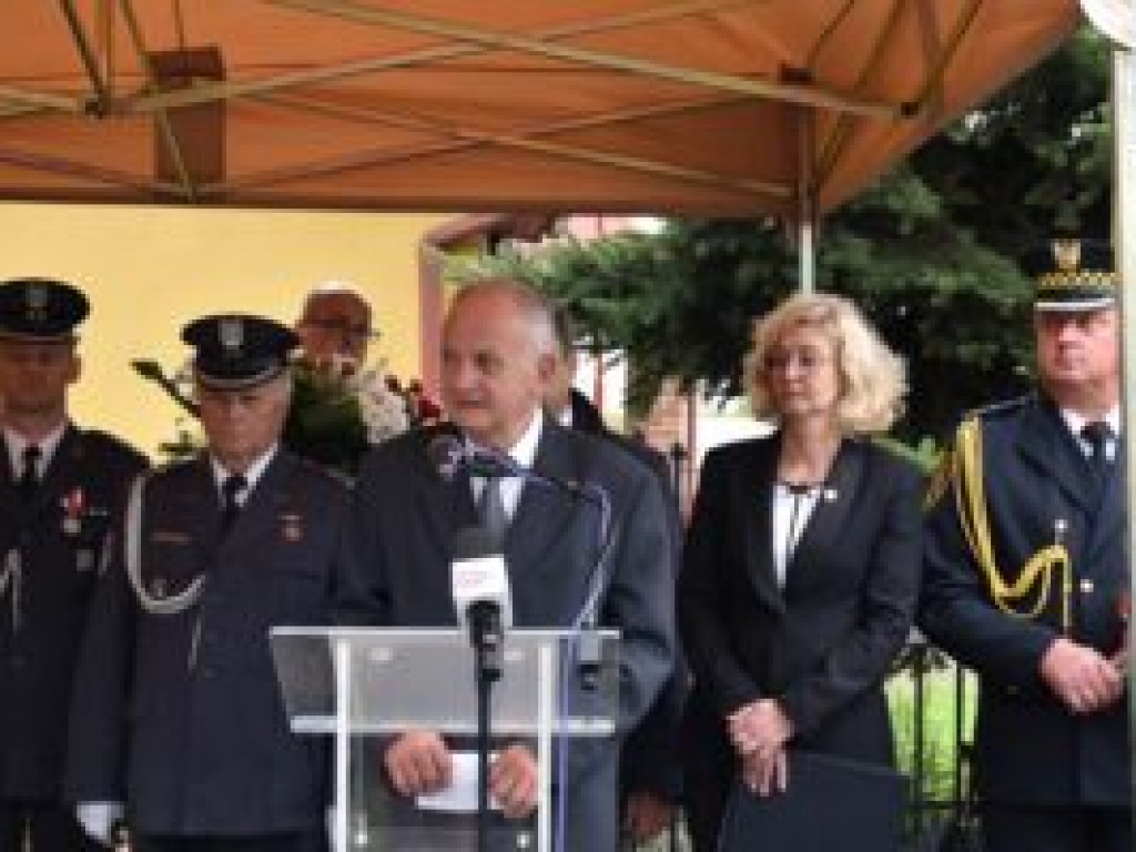 Sandomierzanie upamiętnili porucznika pilota Michała Brzeskiego [zdjęcia]