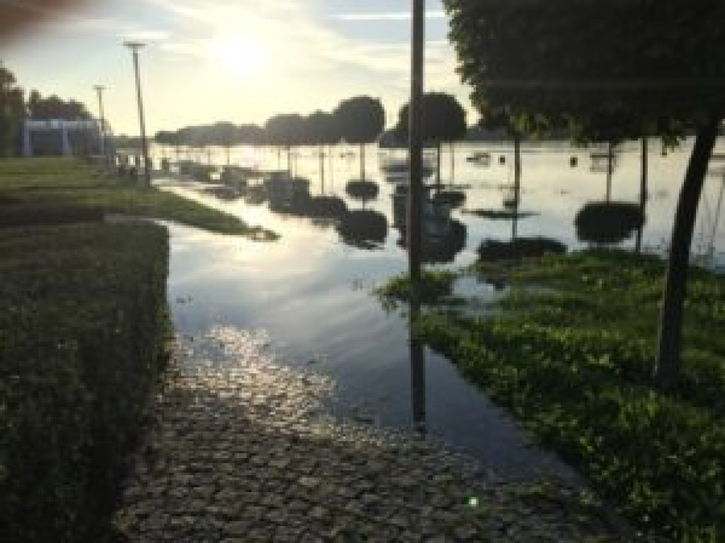 Sandomierz. Poziom Wisły rośnie, ale zagrożenia nie ma [zdjęcia]