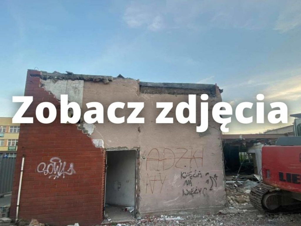 Trwa burzenie tarnobrzeskiego 