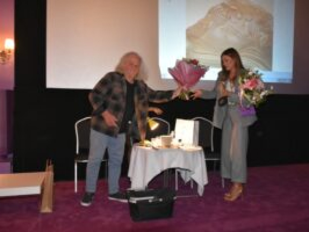 Sandomierz. Znana aktorka Ambasadorką Optymizmu i krzemienia pasiastego [zdjęcia]