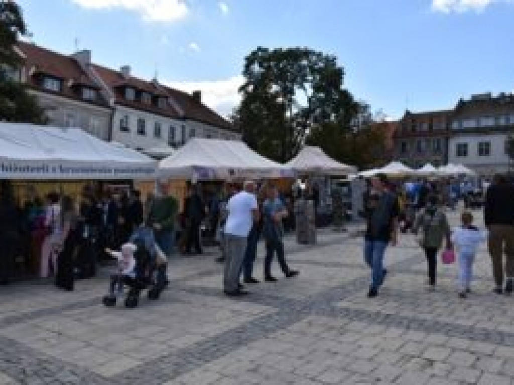 Sandomierz. Znana aktorka Ambasadorką Optymizmu i krzemienia pasiastego [zdjęcia]