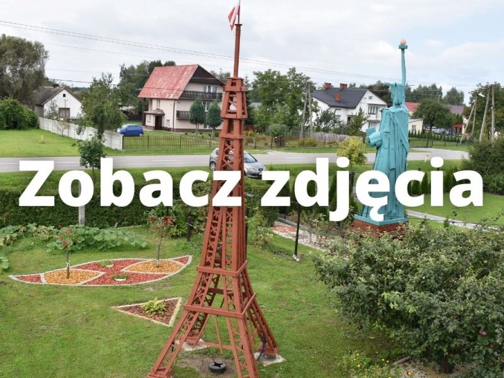 Gm. Nowa Dęba. Wybudował przed swoim domem Statuę Wolności [W najnowszym numerze][zdjęcia]