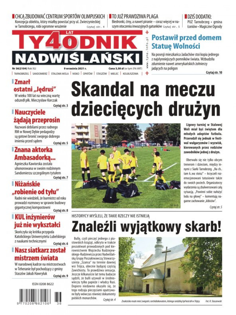 Gm. Nowa Dęba. Wybudował przed swoim domem Statuę Wolności [W najnowszym numerze][zdjęcia]