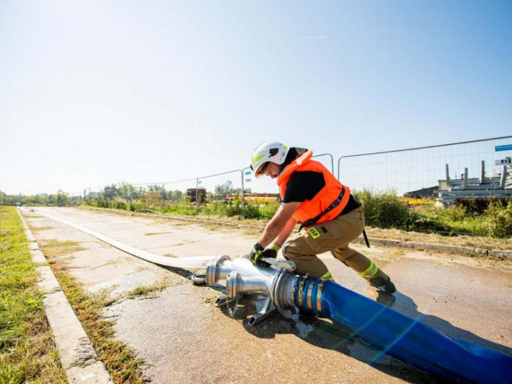 Wielkie ćwiczenia w elektrowni. Wojsko, straż i policja w akcji [zdjęcia]