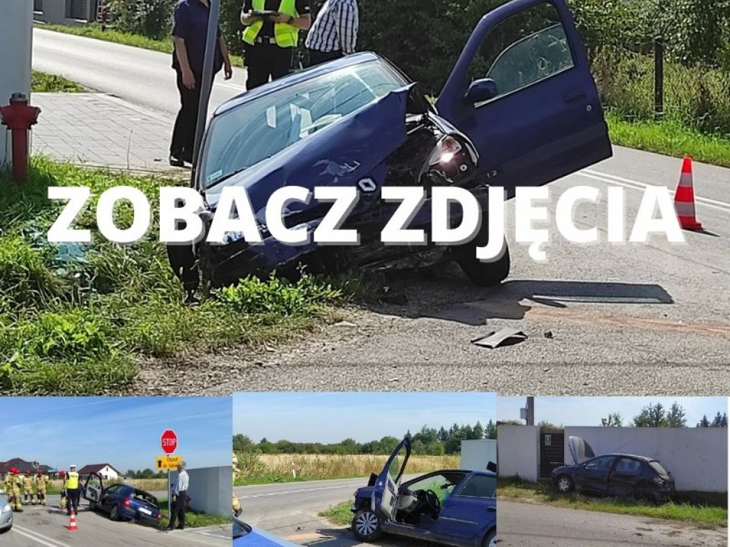 Tarnobrzeg. Zderzenie na ul. Litewskiej. Dwie osoby w szpitalu