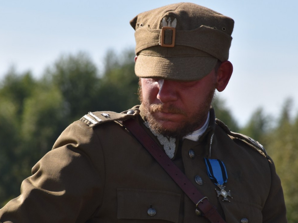 Aktorka Małgorzata Potocka była gościem inscenizacji historycznej poświęconej majorowi Hubalowi [dużo zdjęć]