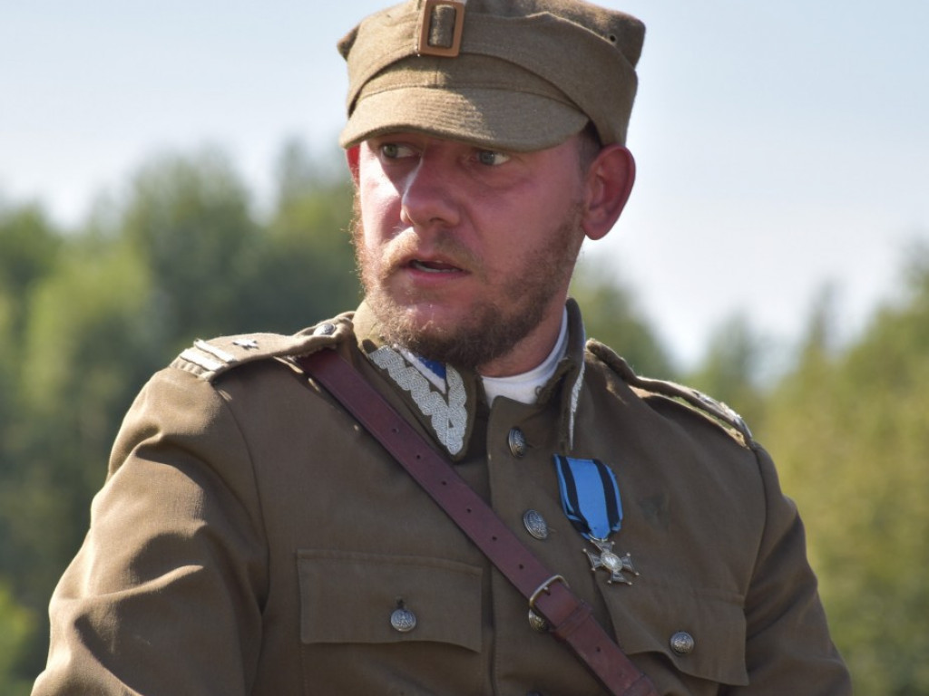Aktorka Małgorzata Potocka była gościem inscenizacji historycznej poświęconej majorowi Hubalowi [dużo zdjęć]