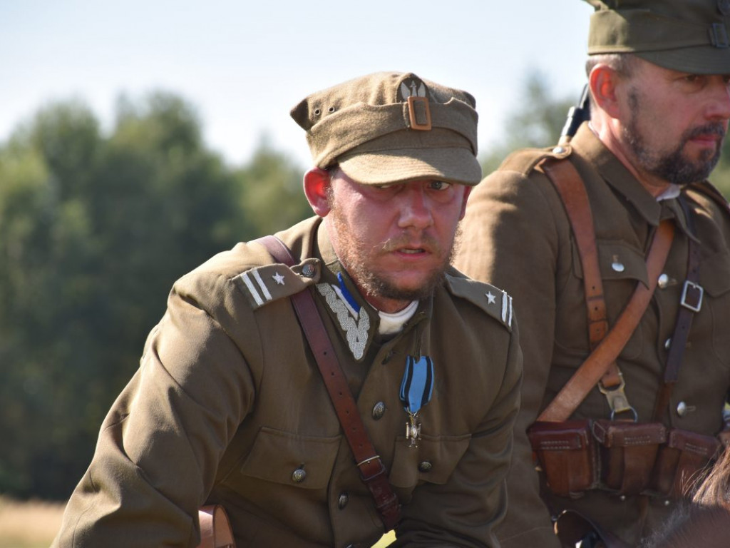 Aktorka Małgorzata Potocka była gościem inscenizacji historycznej poświęconej majorowi Hubalowi [dużo zdjęć]