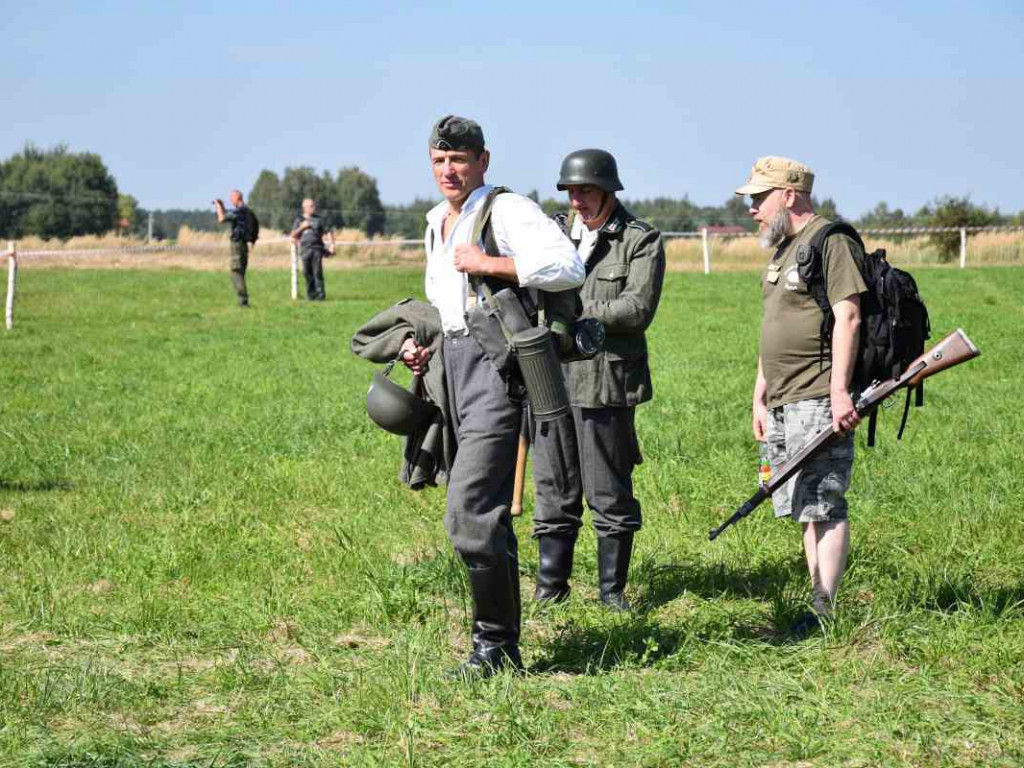Aktorka Małgorzata Potocka była gościem inscenizacji historycznej poświęconej majorowi Hubalowi [dużo zdjęć]