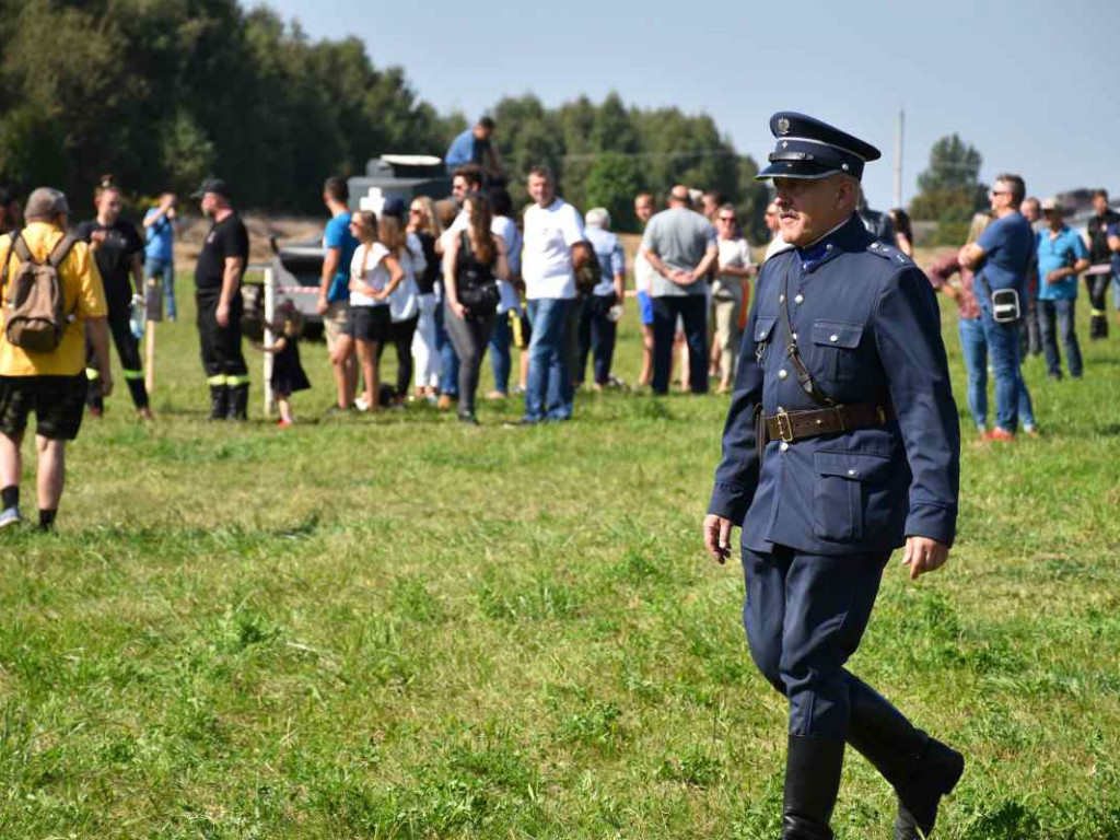 Aktorka Małgorzata Potocka była gościem inscenizacji historycznej poświęconej majorowi Hubalowi [dużo zdjęć]