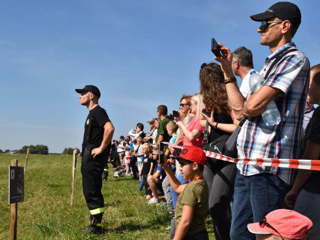 Aktorka Małgorzata Potocka była gościem inscenizacji historycznej poświęconej majorowi Hubalowi [dużo zdjęć]