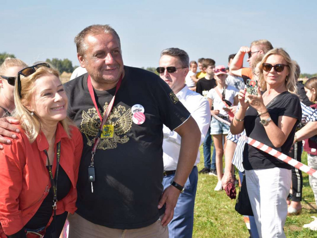 Aktorka Małgorzata Potocka była gościem inscenizacji historycznej poświęconej majorowi Hubalowi [dużo zdjęć]