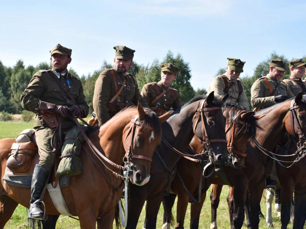 Aktorka Małgorzata Potocka była gościem inscenizacji historycznej poświęconej majorowi Hubalowi [dużo zdjęć]