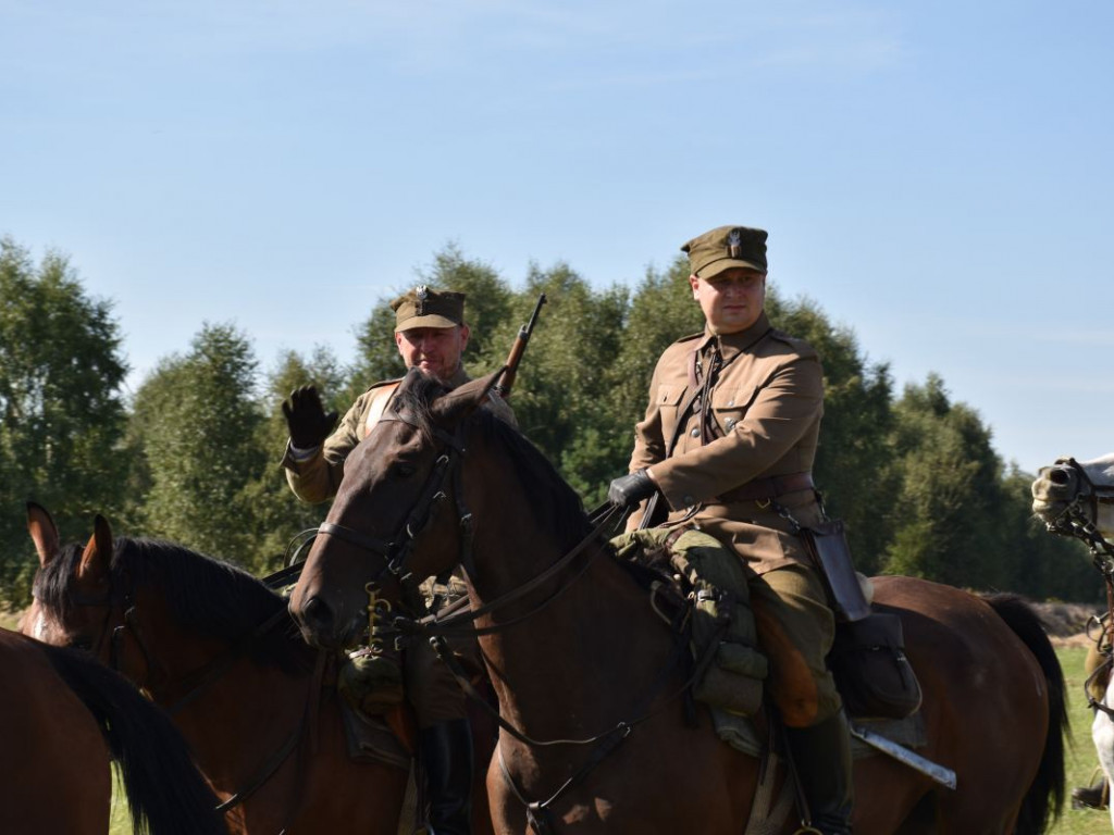 Aktorka Małgorzata Potocka była gościem inscenizacji historycznej poświęconej majorowi Hubalowi [dużo zdjęć]