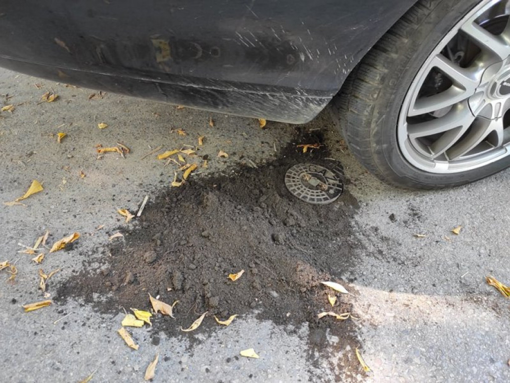 Wyciek gazu na osiedlu Serbinów w Tarnobrzegu! [zdjęcia]