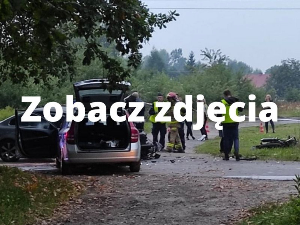 Fatalny finał policyjnego pościgu pod Tarnobrzegiem. Policjanci i kierowcy w szpitalu [zdjęcia]