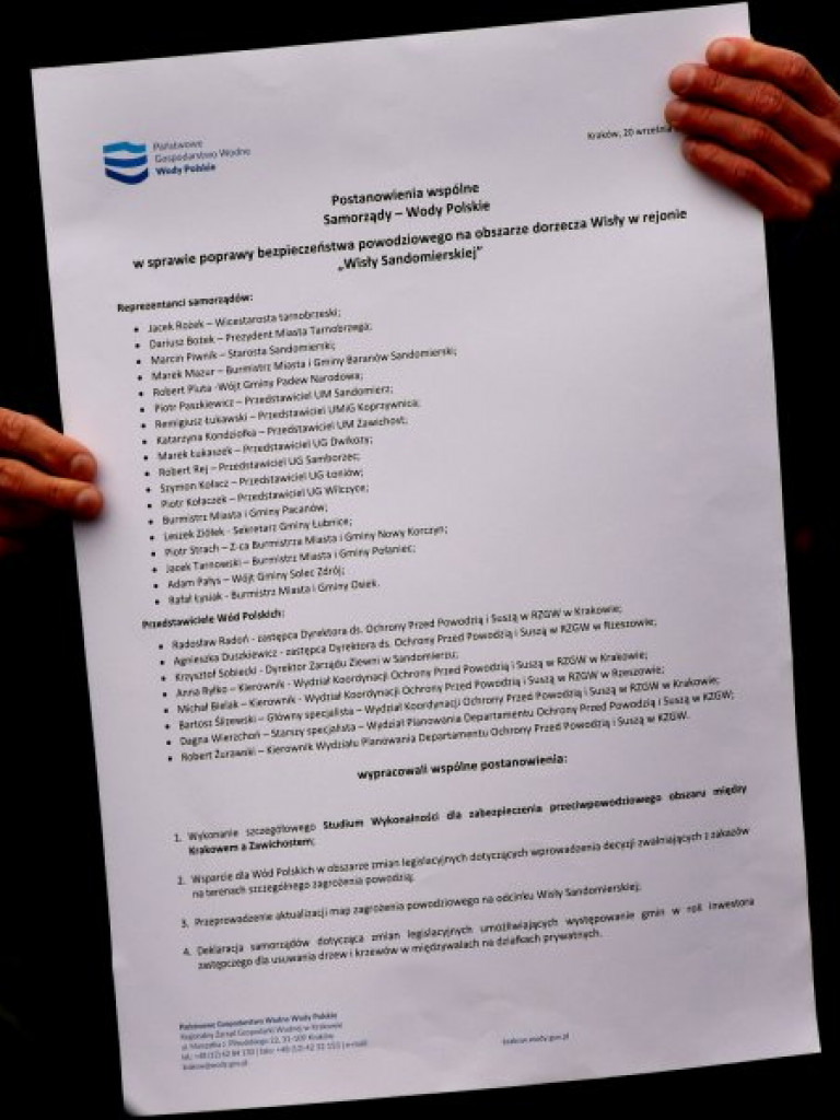 Baranów Sandomierski. Zapowiedzieli przełom w kwestii map zagrożenia powodziowego i polderów [zdjęcia]