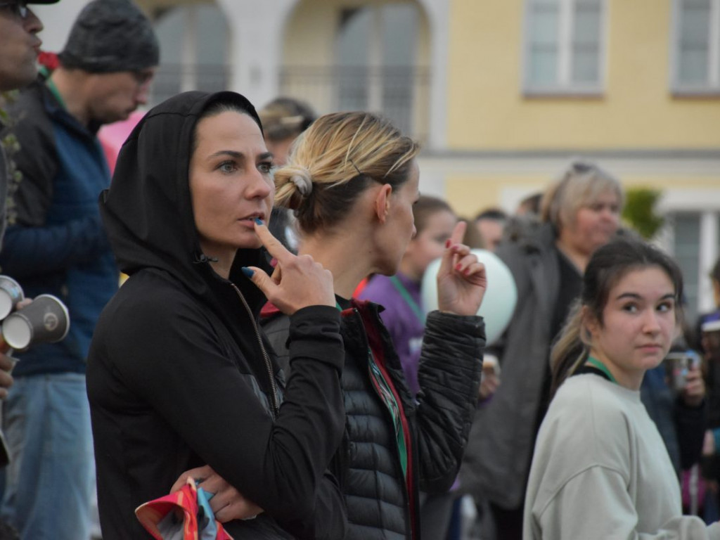 Tarnobrzeżanie solidarnie pobiegli z osobami niepełnosprawnymi psychicznie [zdjęcia]