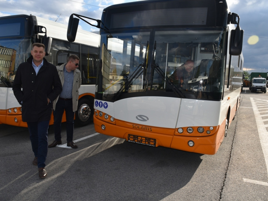 Nowe autobusy już w Sandomierzu [zdjęcia]