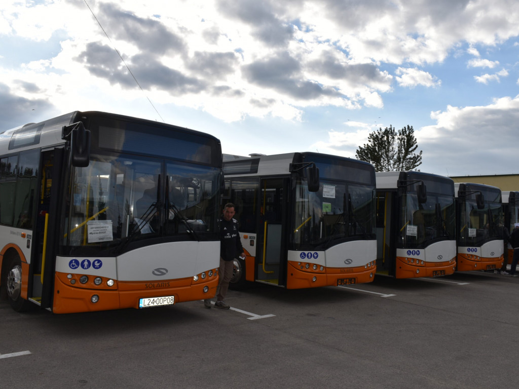 Nowe autobusy już w Sandomierzu [zdjęcia]