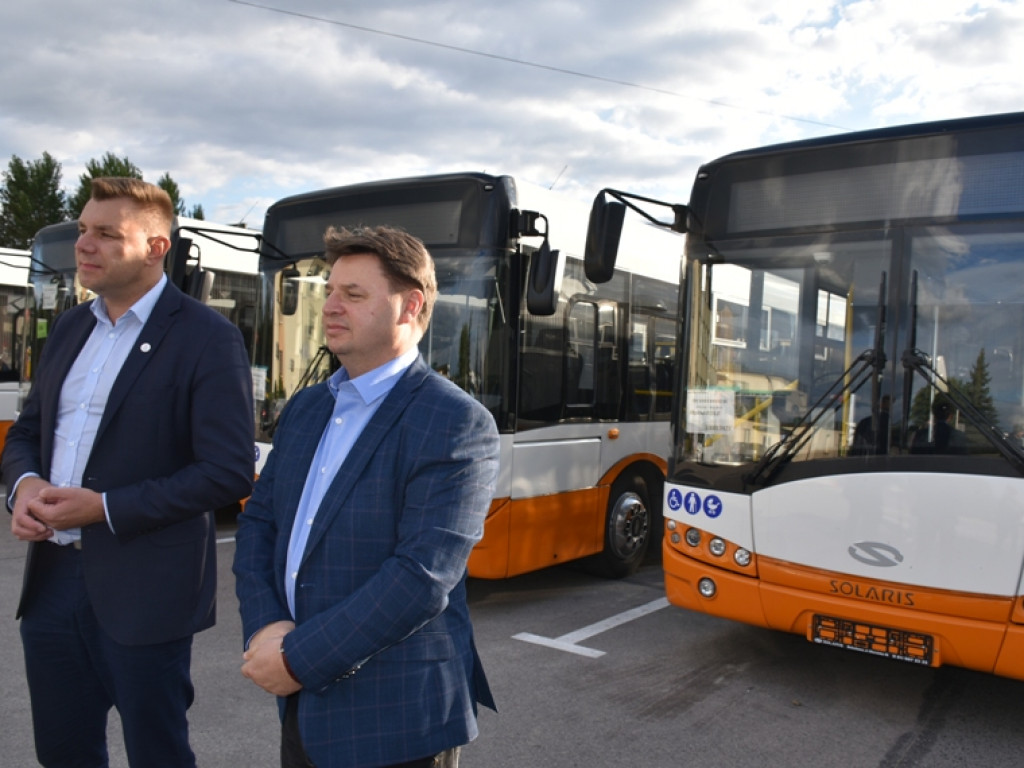 Nowe autobusy już w Sandomierzu [zdjęcia]