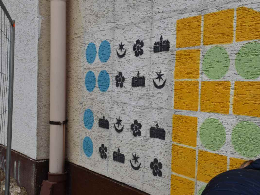 Na ścianie TDK namalowali mural z wizerunkiem Stanisława Jachowicza [zdjęcia]