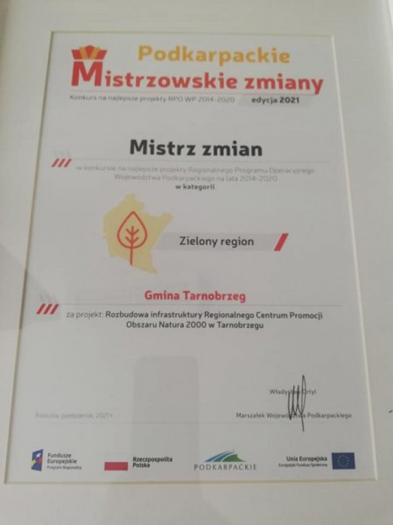 Tarnobrzeg i tarnobrzeskie Centrum Natura 2000 z mistrzowskim tytułem! [zdjęcia]