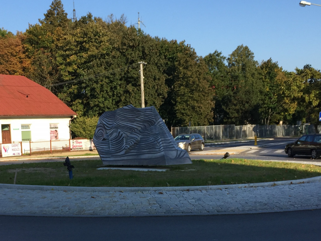 Sandomierz. Krzemień znowu na rondzie. Po modyfikacji